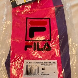 Fila Neon Pink Leggings